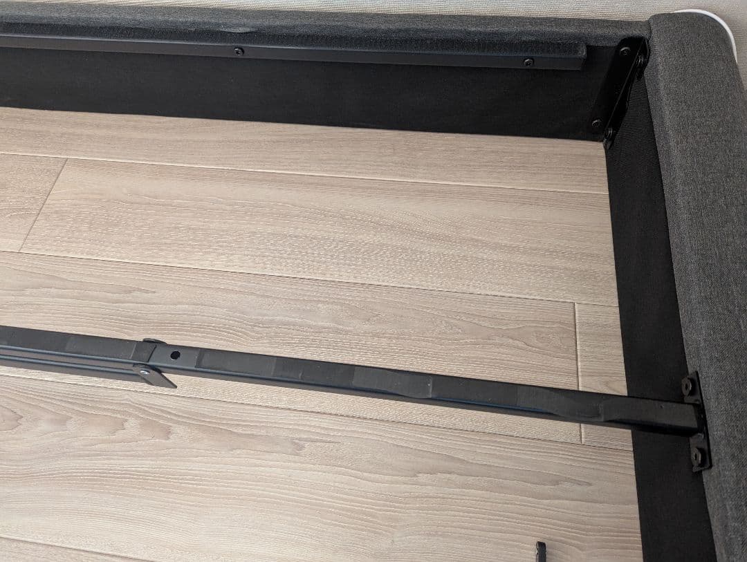 ZINUS 布張り ベッドフレーム シングル