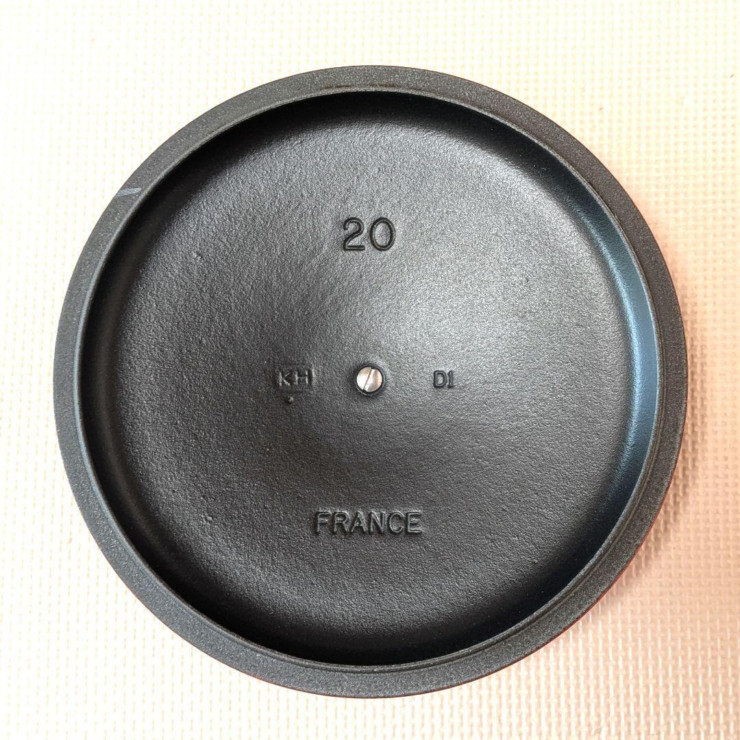 ル・クルーゼ（Le Creuset） ココット・ビス 20cm　チェリーレッド