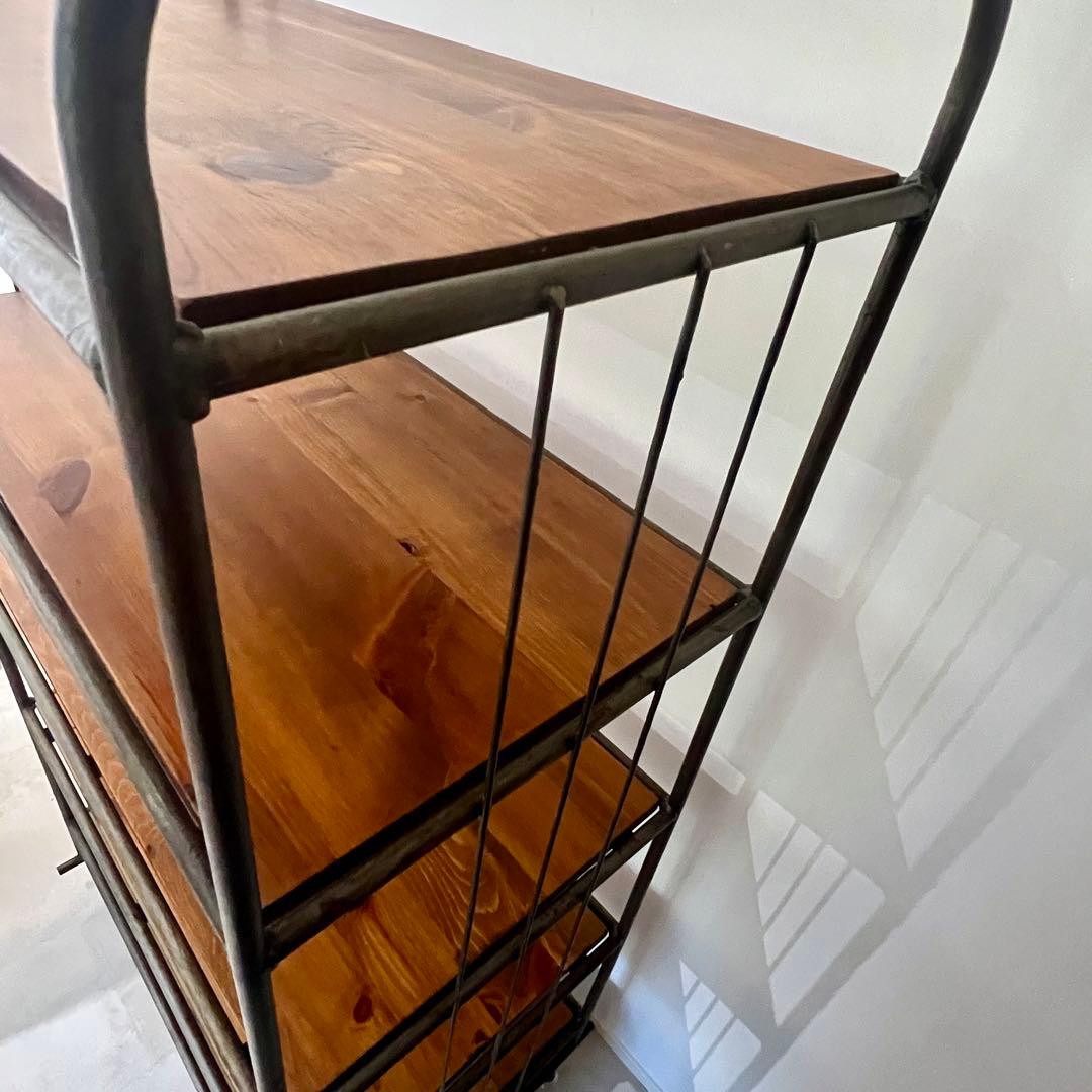 ジャーナルスタンダードファニチャー　4段ラック　シェルフ　キャビネット　棚