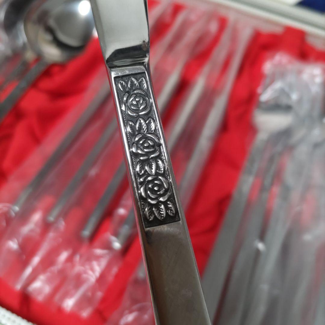 スウェーデン　ROSTFRITT STAL　カトラリーセット