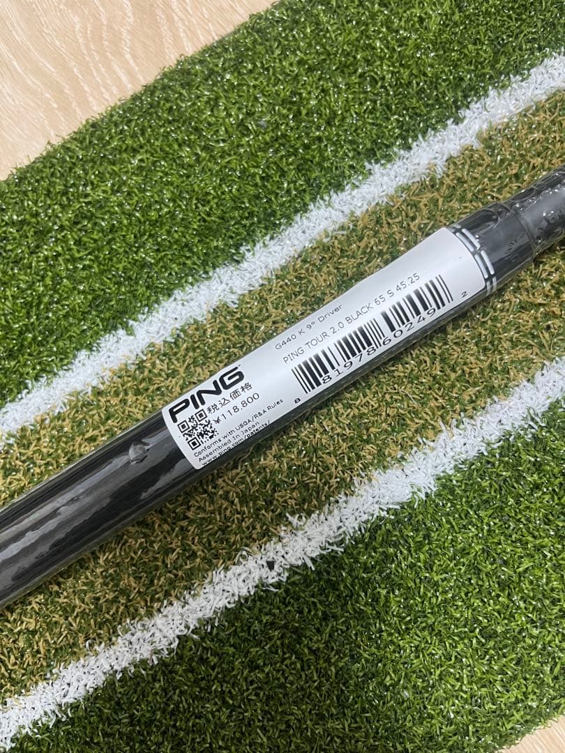PING G440K ドライバー 9° 10K ピンツアーブラック65s付