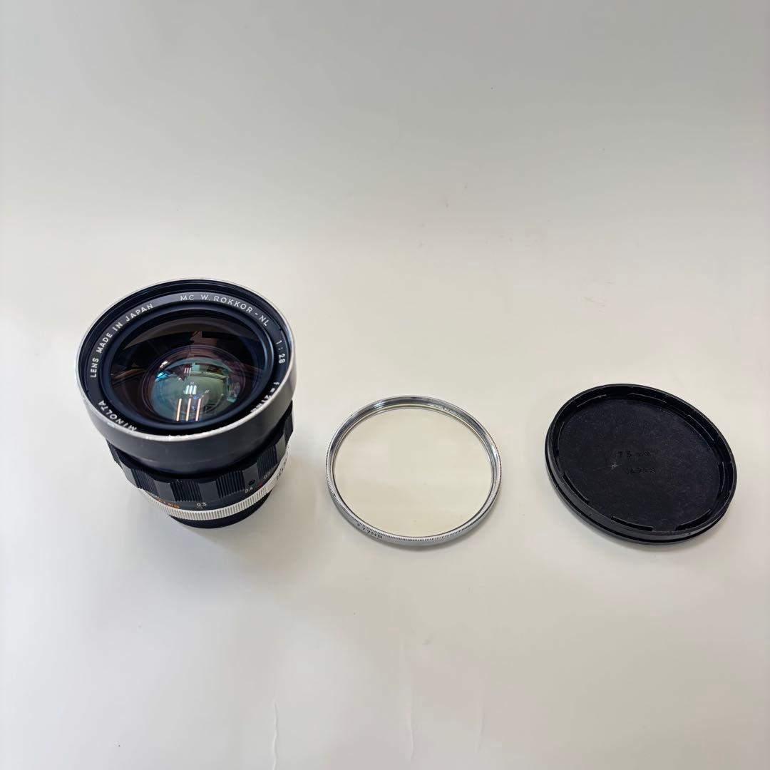 MINOLTA MC W ROKKOR-NL 21mm f/2.8レンズ