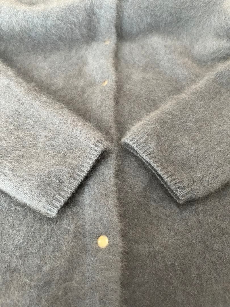 トゥモローランド　ボールジィ フラッフィーヤーン クルーネックカーディガン