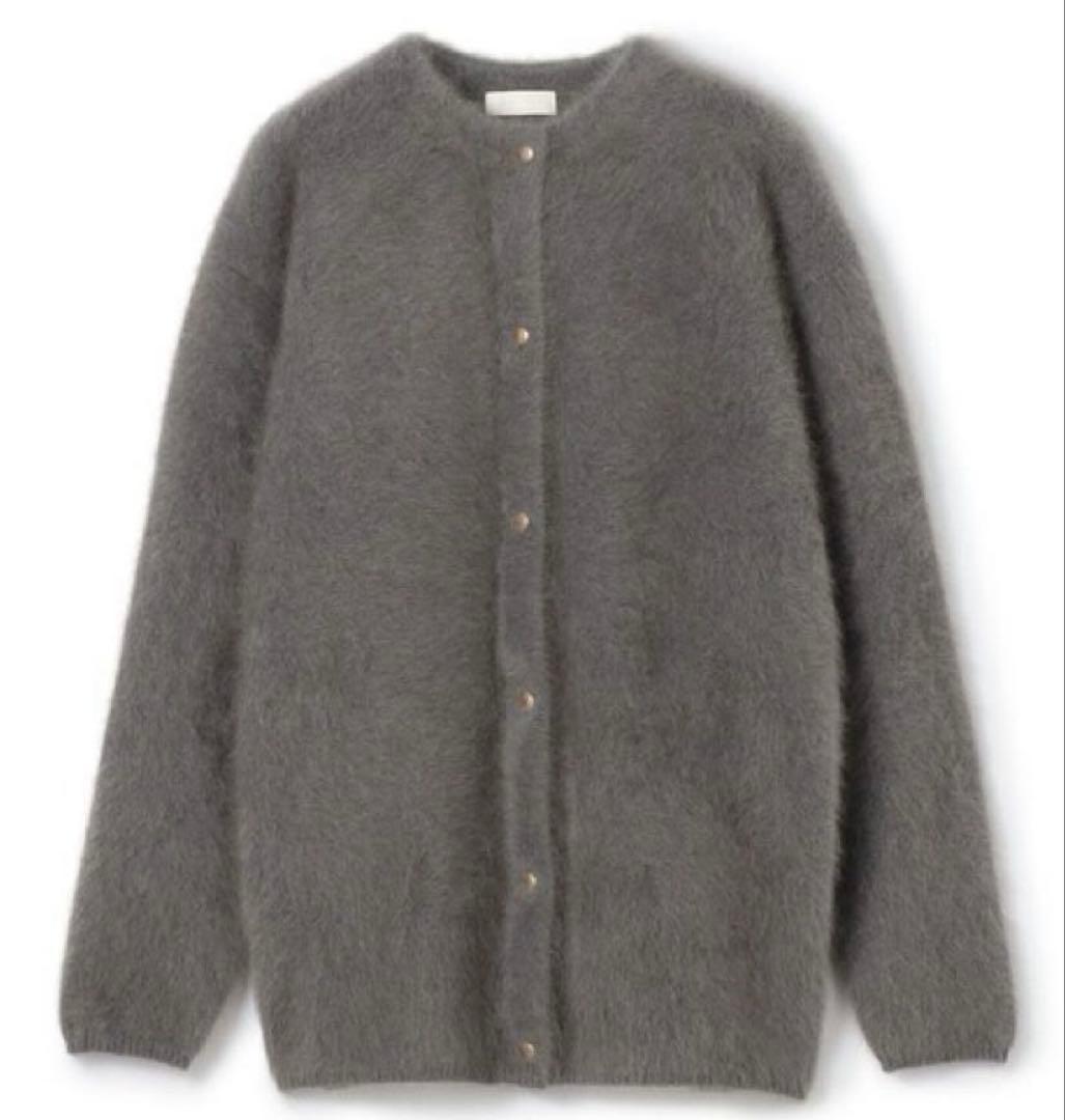 トゥモローランド　ボールジィ フラッフィーヤーン クルーネックカーディガン