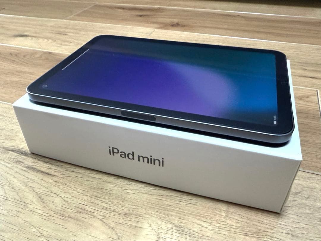 【美品】iPadmini本体 第6世代 64GB wifiモデル スペースグレー