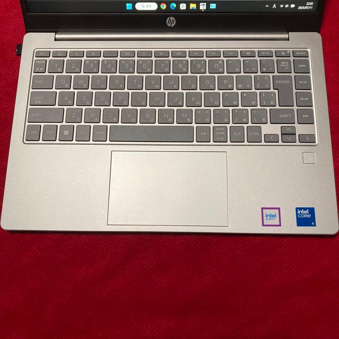 hp 2025年製 ノートパソコンcore 5 120u 16GB 512GB