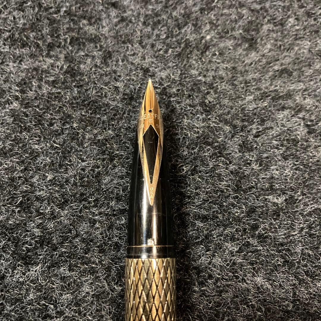 ✨希少✨ シェーファー 万年筆 ボールペンセット インペリアル 金張り14K