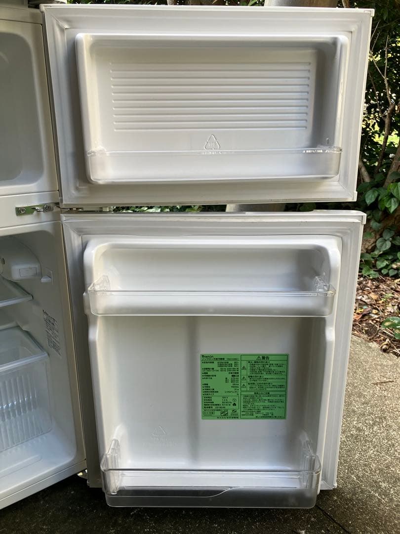 YAMADA 冷凍 冷蔵庫 YRZ-C09G1 90L 2019年製 ホワイト