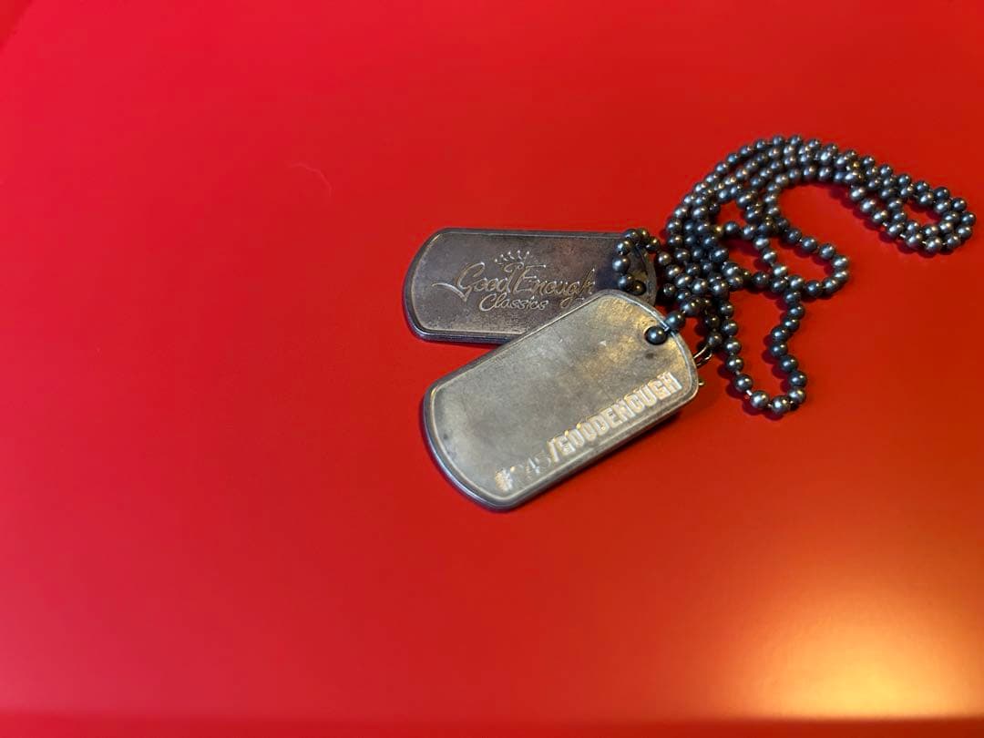 GOODENOUGH　ドッグタグ