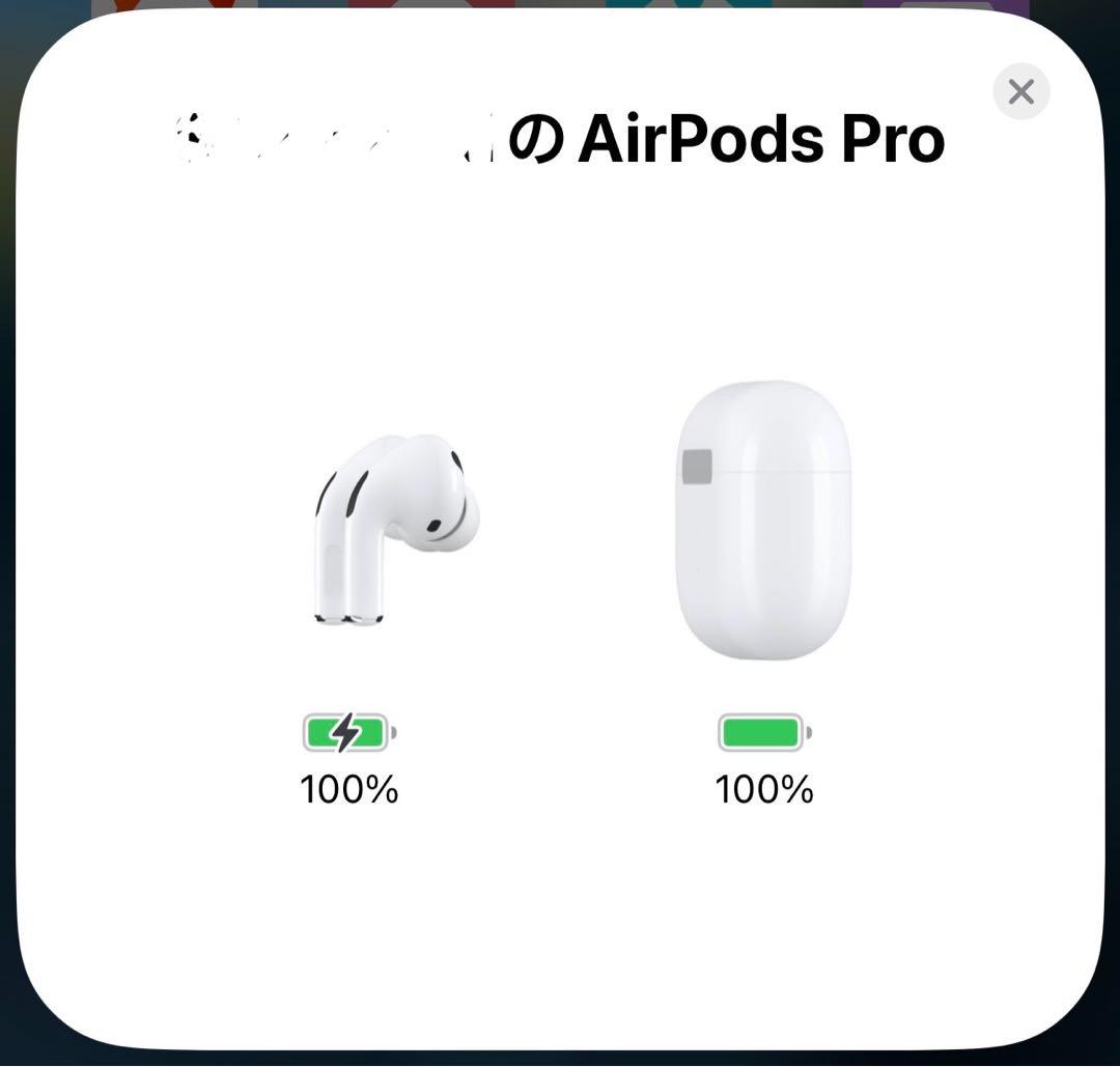 AirPods Pro 本体 充電ケース付き【2019年10月モデル】