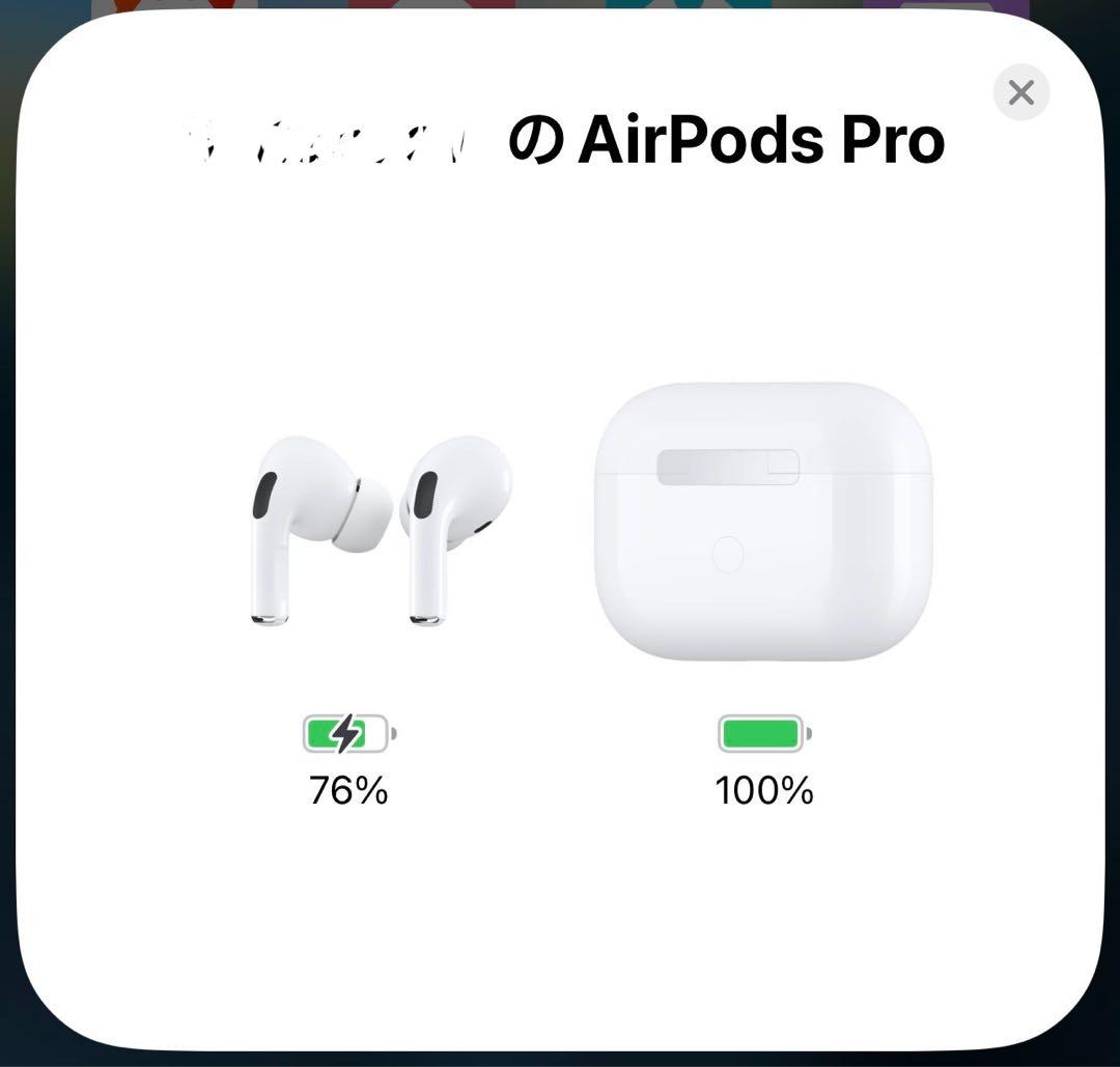 AirPods Pro 本体 充電ケース付き【2019年10月モデル】