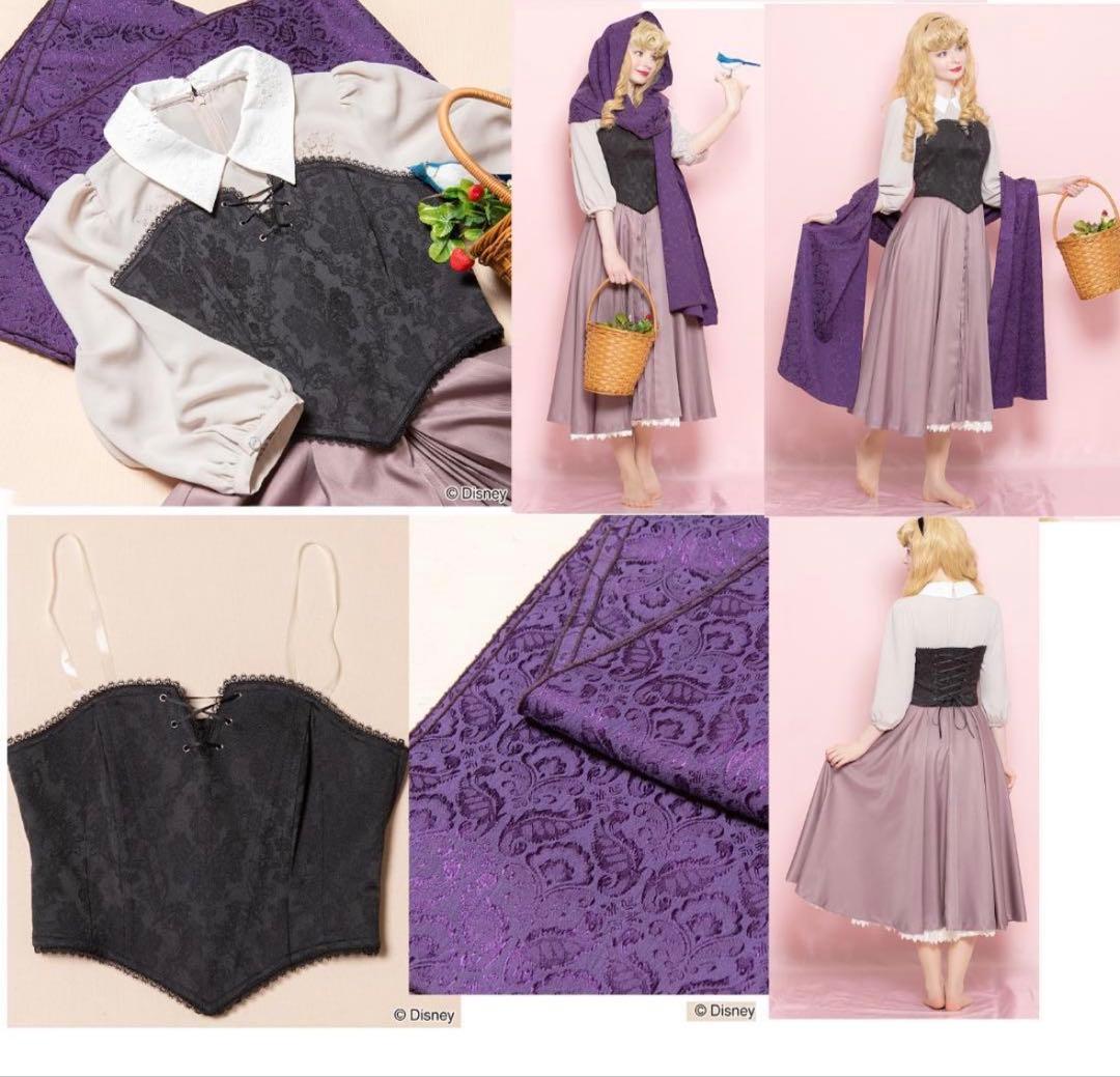 シークレットハニー 眠れる森の美女 ブライアローズ ドレス コスプレ 仮装