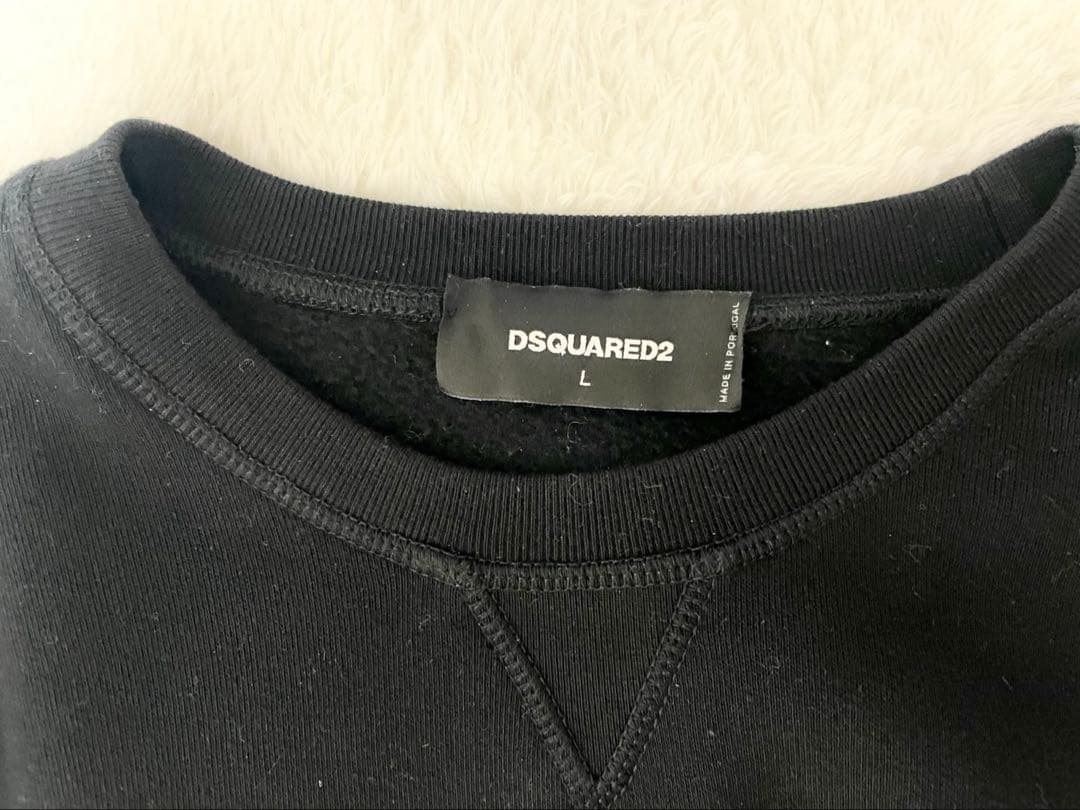 定価6.2万(ディースクエアード)DSQUARED2ハート スウェットL