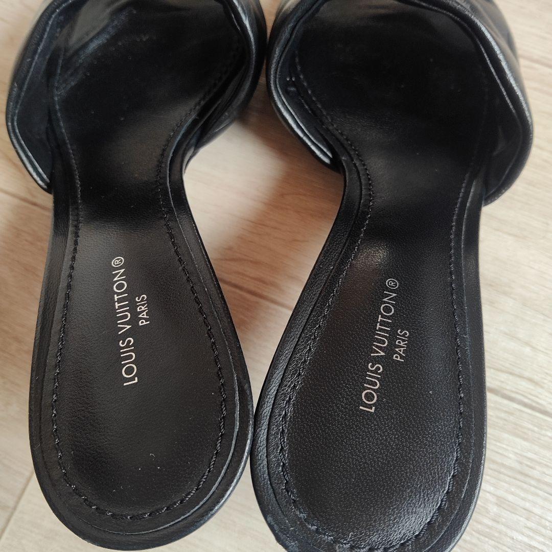 LOUIS VUITTON ブラック ミュール