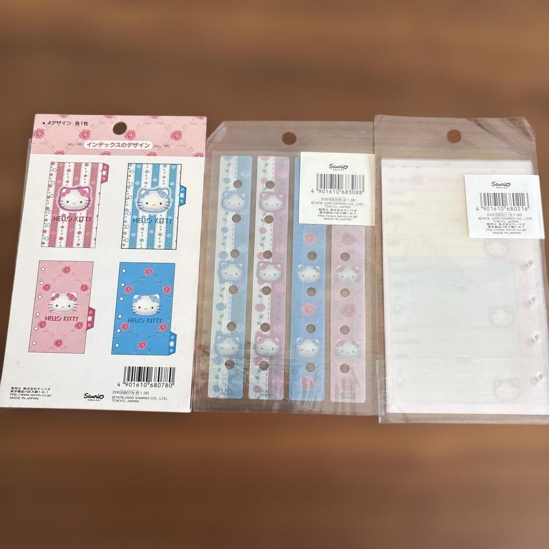 d*7様 激レア未使用 2000年製 キティ ローズ柄 リフィル 3点set 平