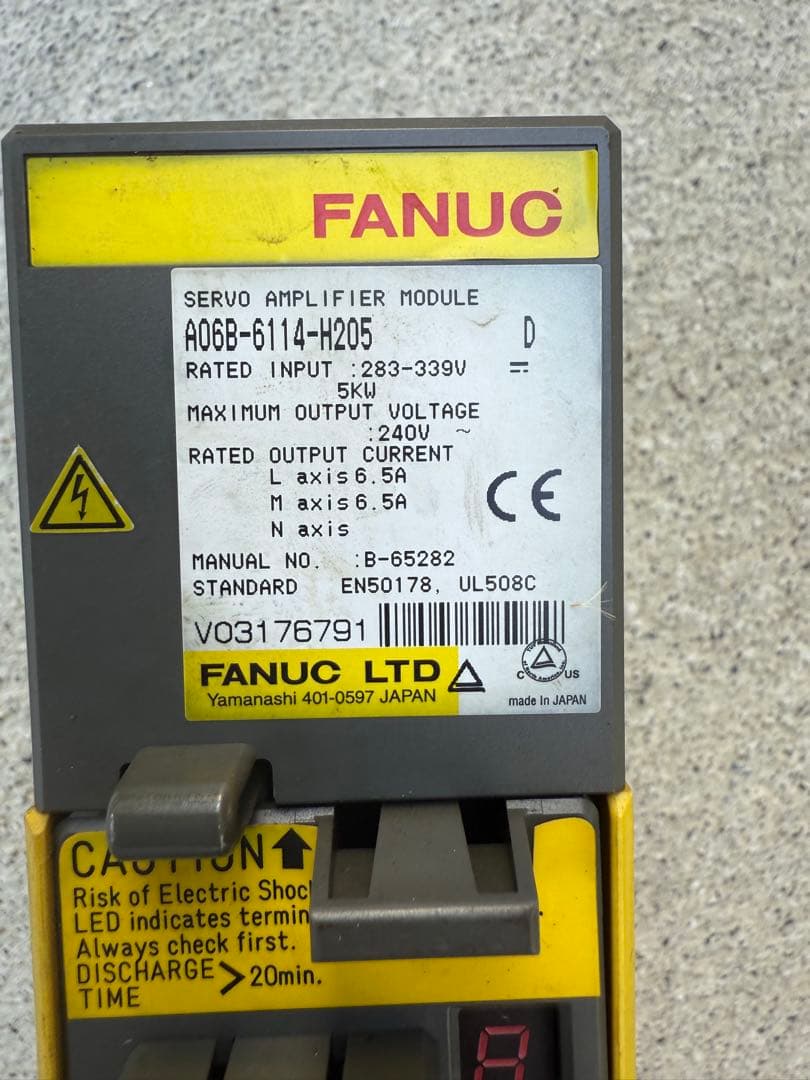 FANUC サーボアンプモジュール A06B-6114-H205