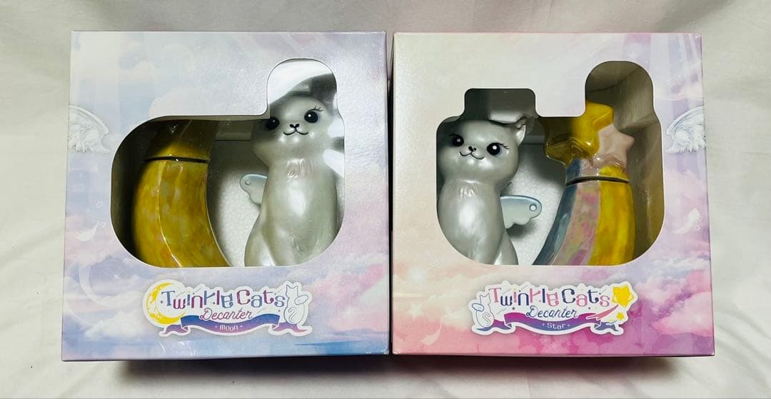 トゥインクル　キャッツ　デキャンタ　スター＆ムーン　箱付き　未開封 陶器　ベティ