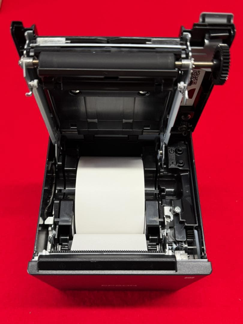 使用極少 EPSON TM-m30Ⅱ-H ブラック レシートプリンター ⑰