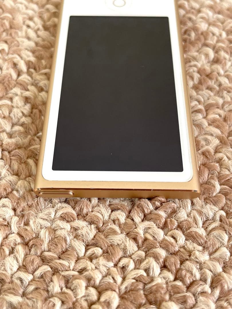 動作品 iPod nano 第7世代 ゴールド 後期モデル Bluetooth