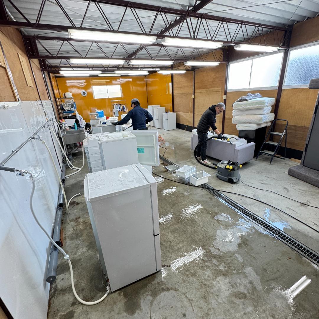 東京23区送料無料 美品パナソニックキューブルドラム洗濯乾燥機型　洗浄/除菌済み