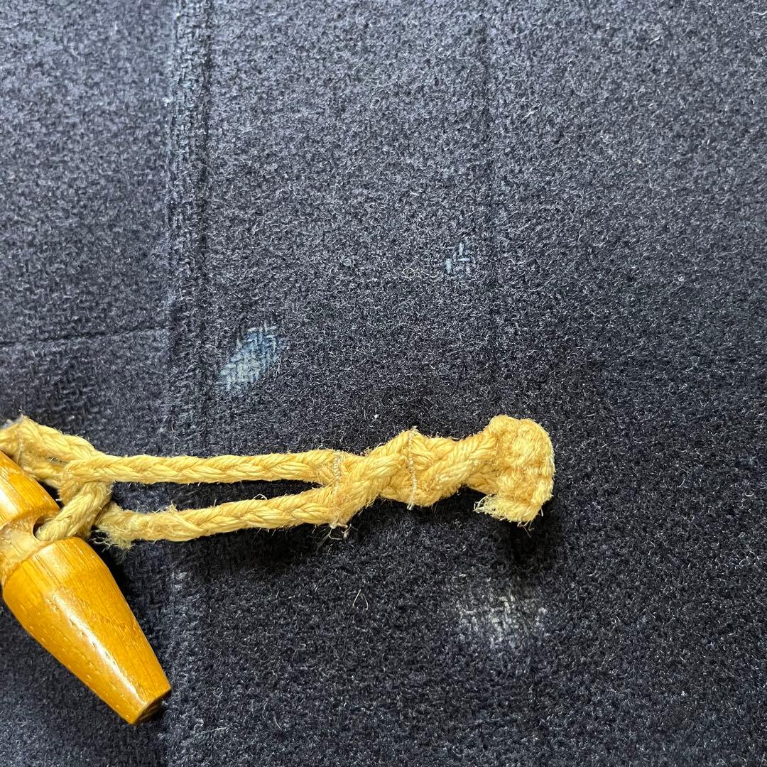 【良品】ポロバイラルフローレン　ダッフルコート　フード付き　ネイビー　日本製