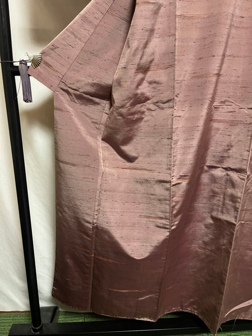 【超絶逸品】●石川県伝統工芸品●【牛首た紬】●玉繭●手引●紬●着物