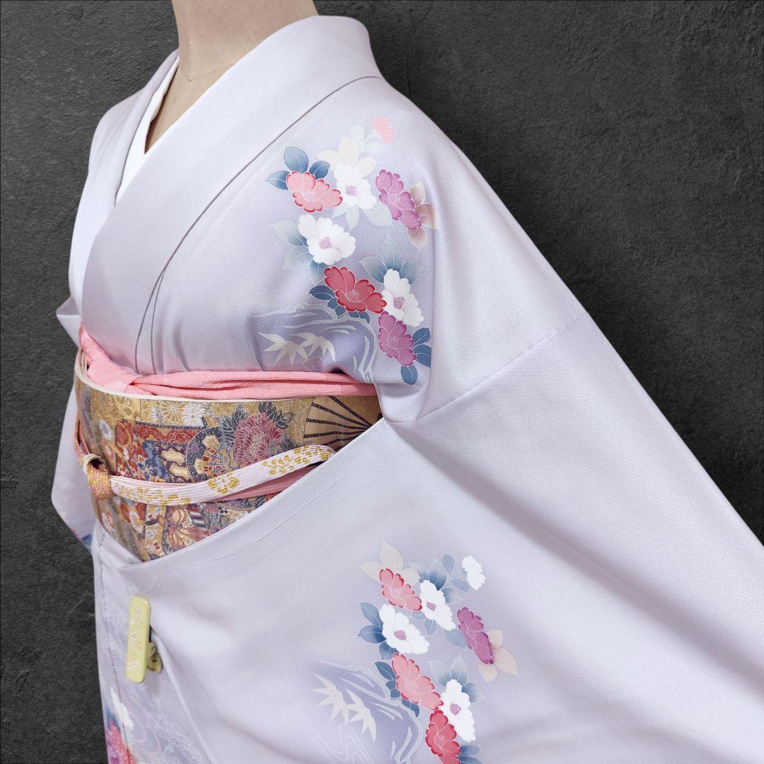 ❰6543❱ フルセット　付け下げ訪問着　袋帯　入学式　お宮参り　正絹　着物