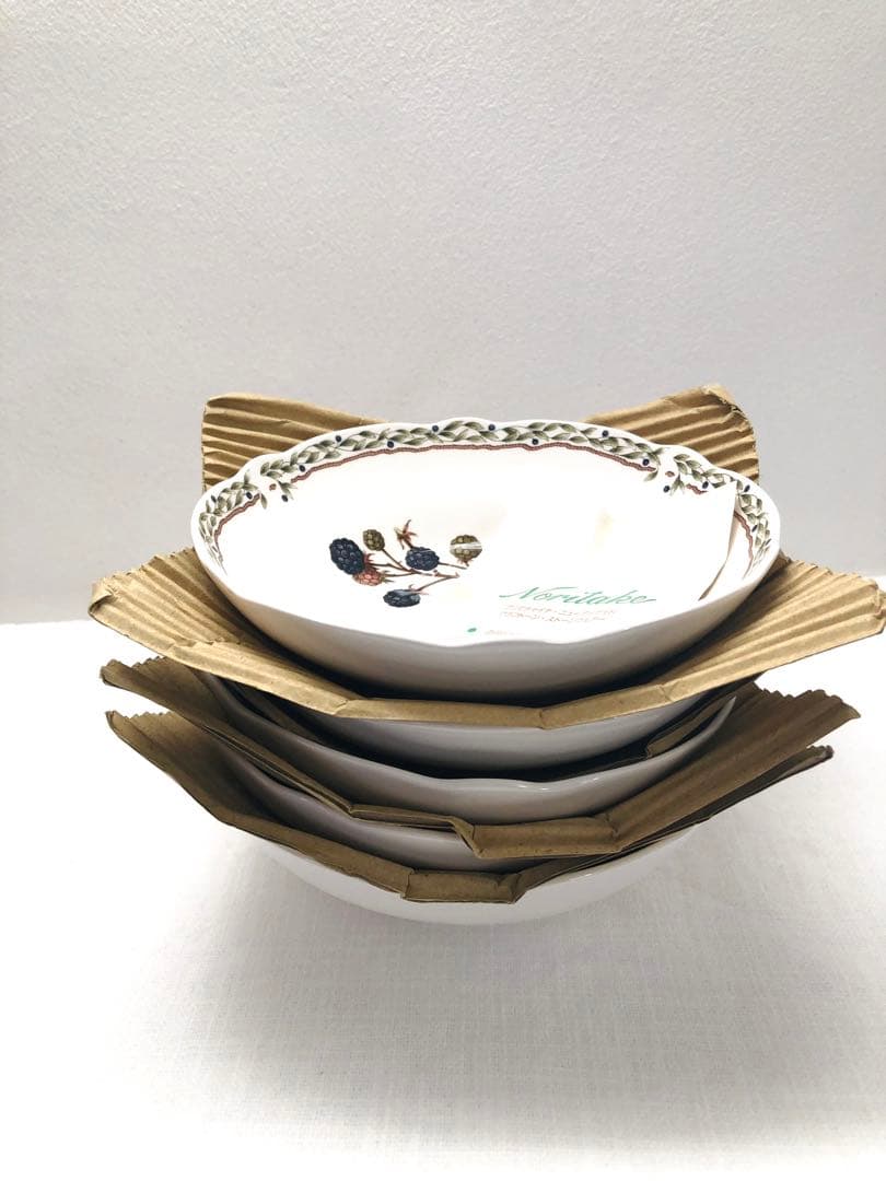 【未使用品】ノリタケ　ロイヤルオーチャード　ボウル 14.5㎝　5枚