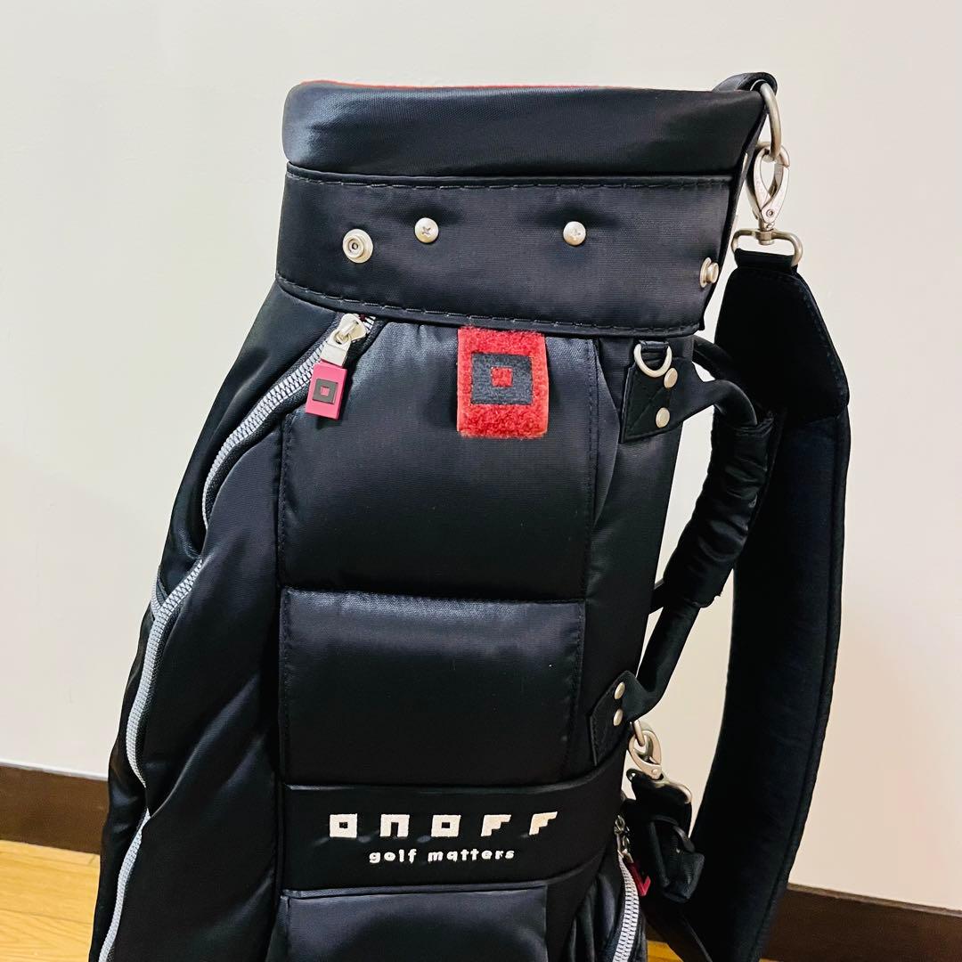 美品　ONOFFキャディバッグ　送料込み