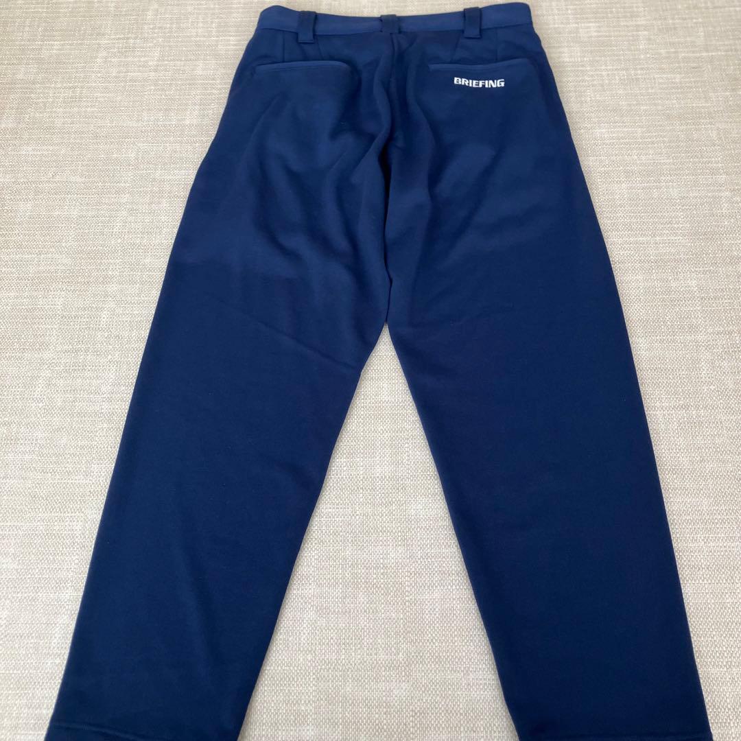 【美品】BRIEFING mocT WIDE PANTS ゴルフ ネイビー S