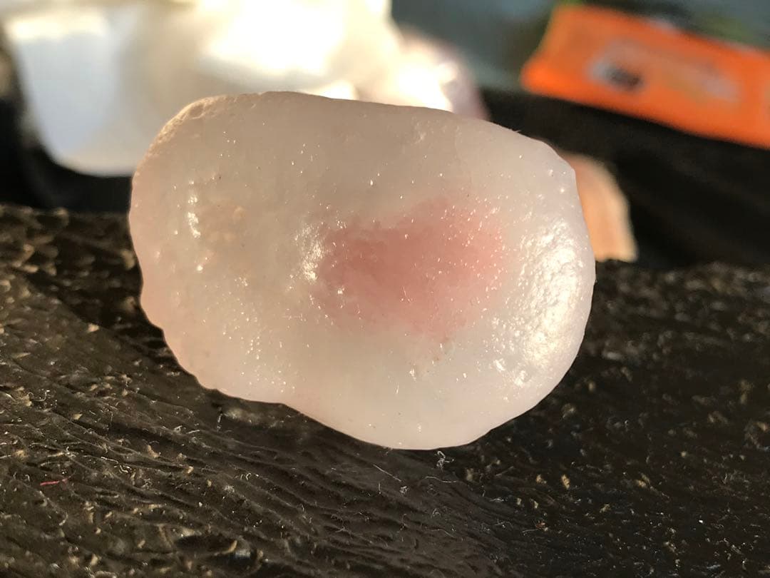 ゴビ石−1426 ゴビ瑪瑙　原石　ピンク