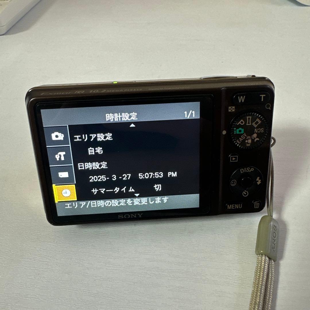 【美品】SONY Cyber-shot DSC-WX1 ゴールド