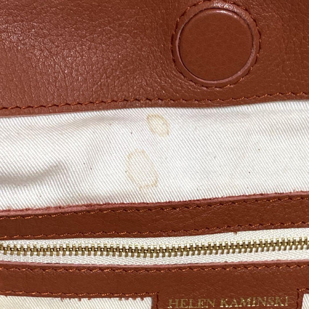 〖専用〗ヘレンカミンスキー かごバッグ ハンドバッグ ラフィア レザー A4