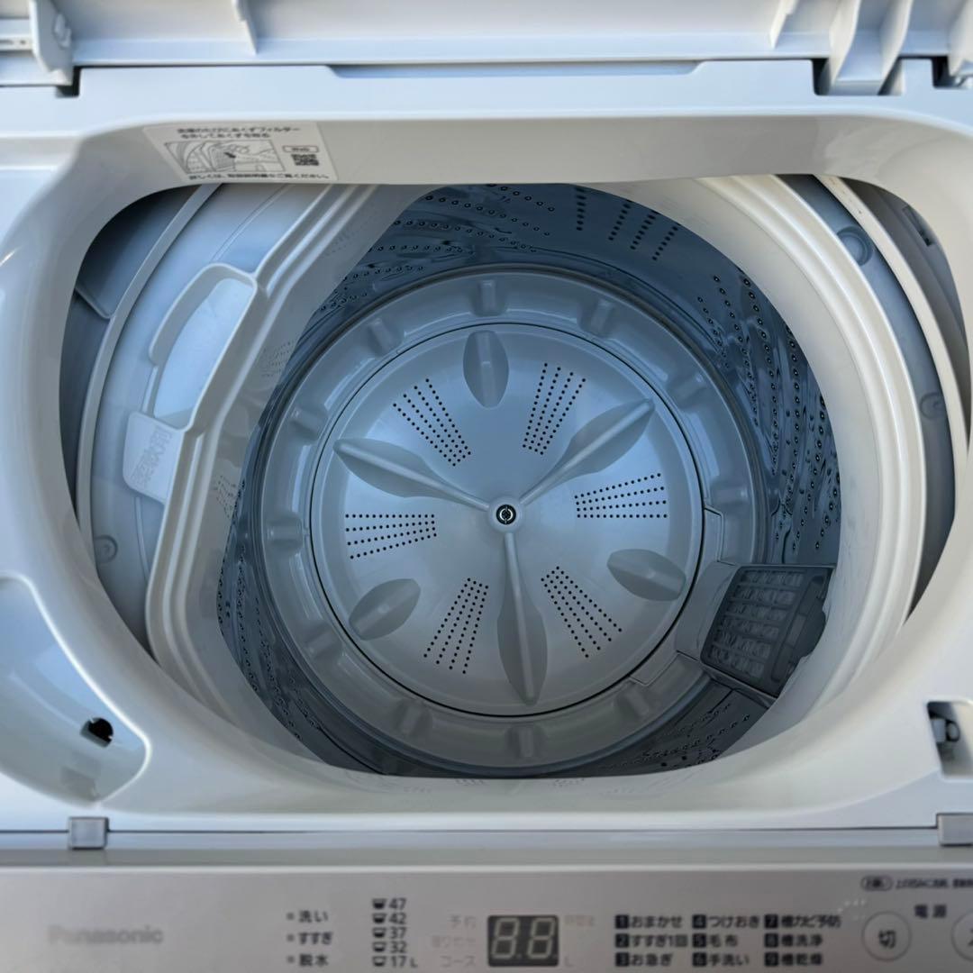 97⭐️2024年製美品★パナソニック　洗濯機　5KG 一人暮らし