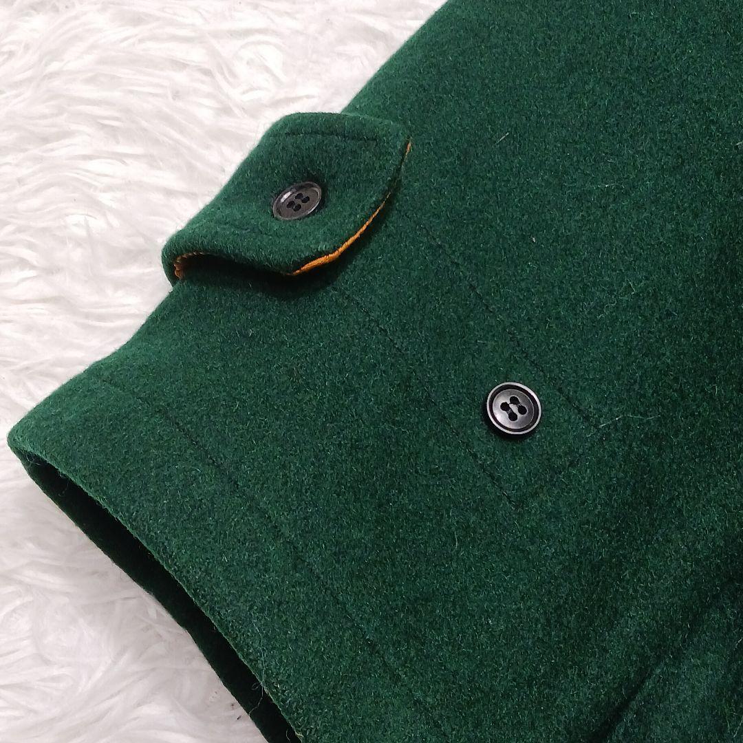 ✨極美品✨希少色✨チベット 英国製 ダッフルコート U.K36 グリーン