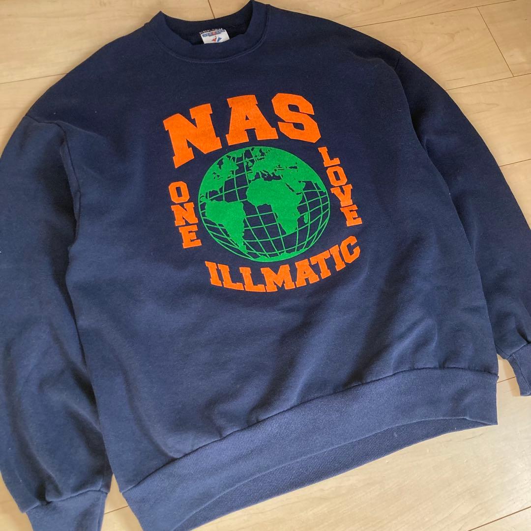 90s NAS illmatic ビンテージスウェット バンドTシャツ ウータン