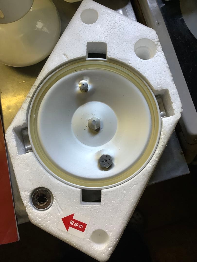 圧力鍋 アルミ製 シルバー/ホワイト 約20cm