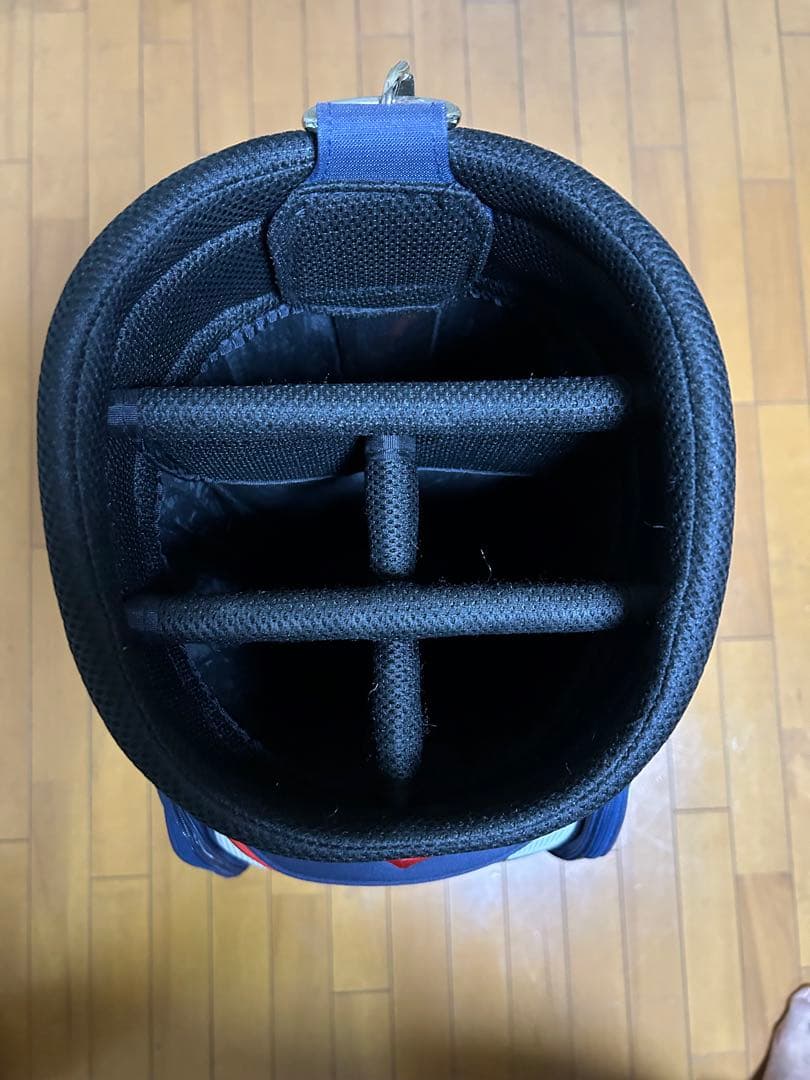 Callaway キャロウェイキャディバッグ 白紺赤　メンズ　ゴルフ