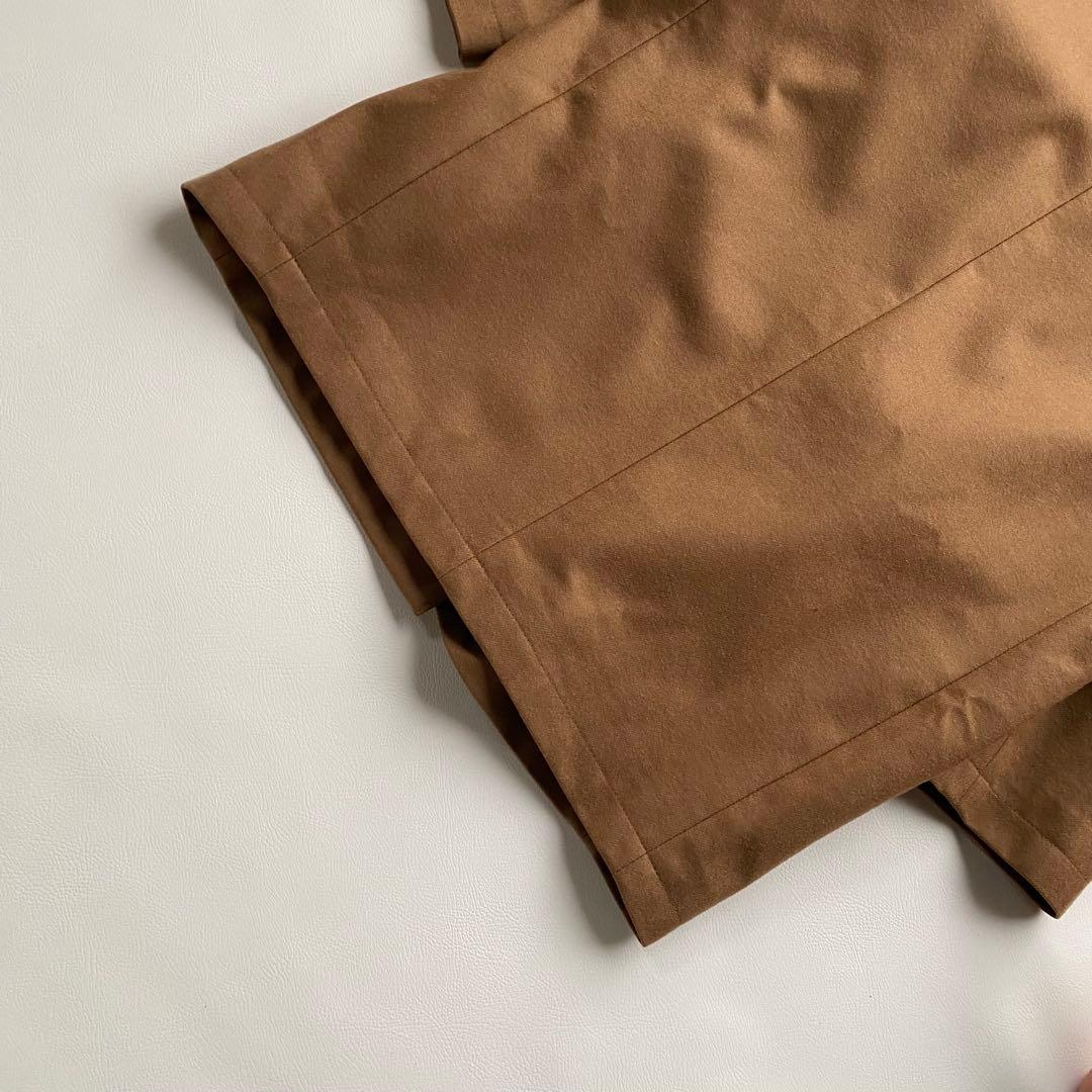 【英国製/金ボタン】マッキントッシュ ウール ダブルコート 34 キャメル