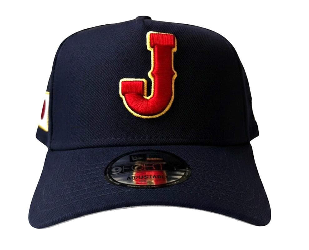 大谷翔平モデル WBC MVP記念キャップ, ネイビー, サイズ調整可能