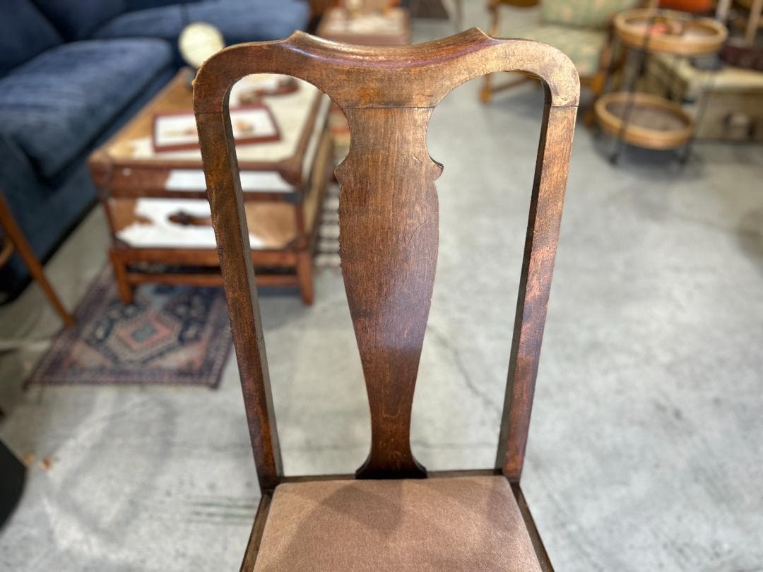 【英国ヴィンテージ】ハイバックダイニングチェア｜EUR Vintage