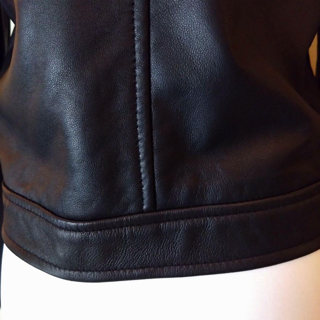 ぴたろさまリクエスト ★UNITED TOKYO ラムレザーセミダブルライダース