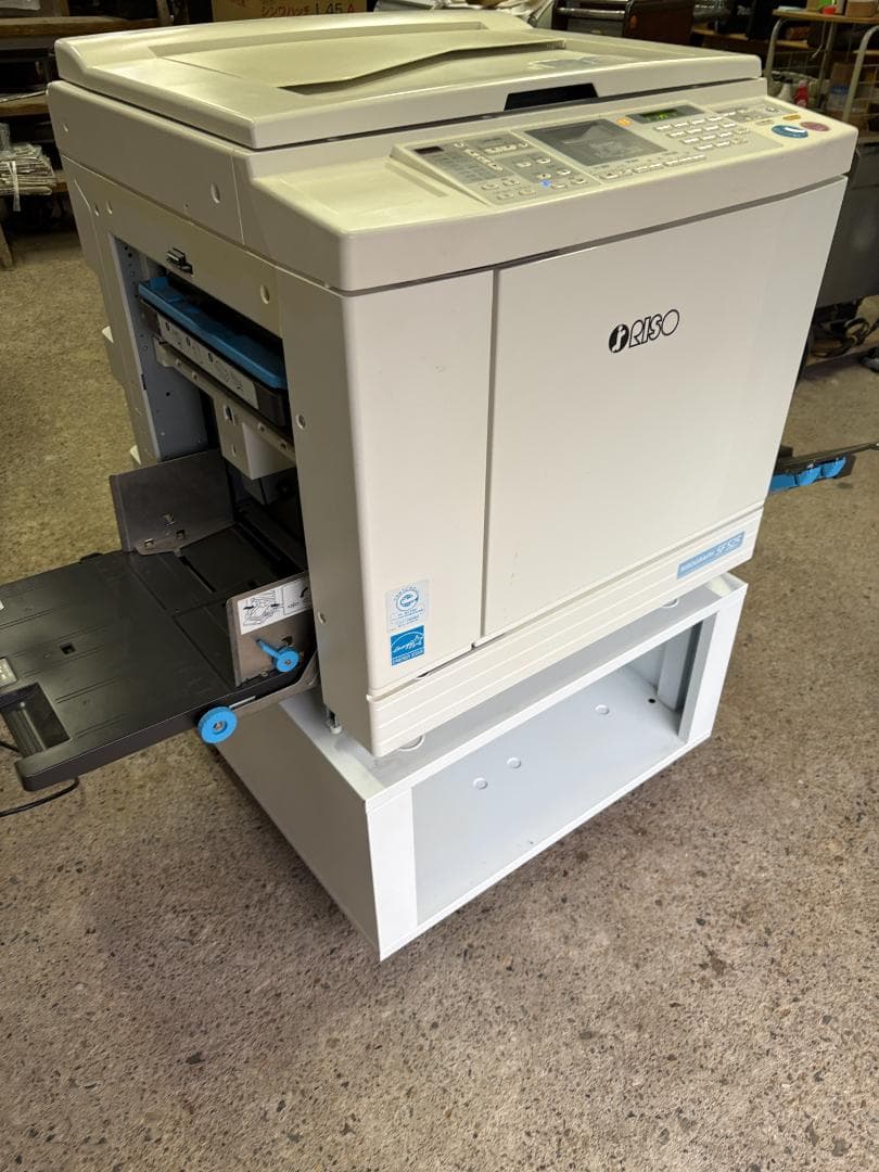 RISO リソグラフ SF525 デジタル印刷機 動作確認済み 取扱説明書