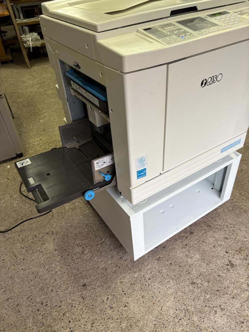 RISO リソグラフ SF525 デジタル印刷機 動作確認済み 取扱説明書