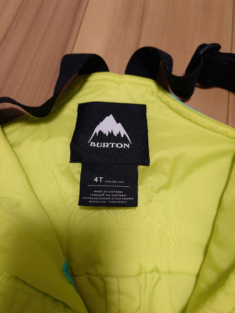 【再値下げ】Burton スノーボードウェアセット 4T 100