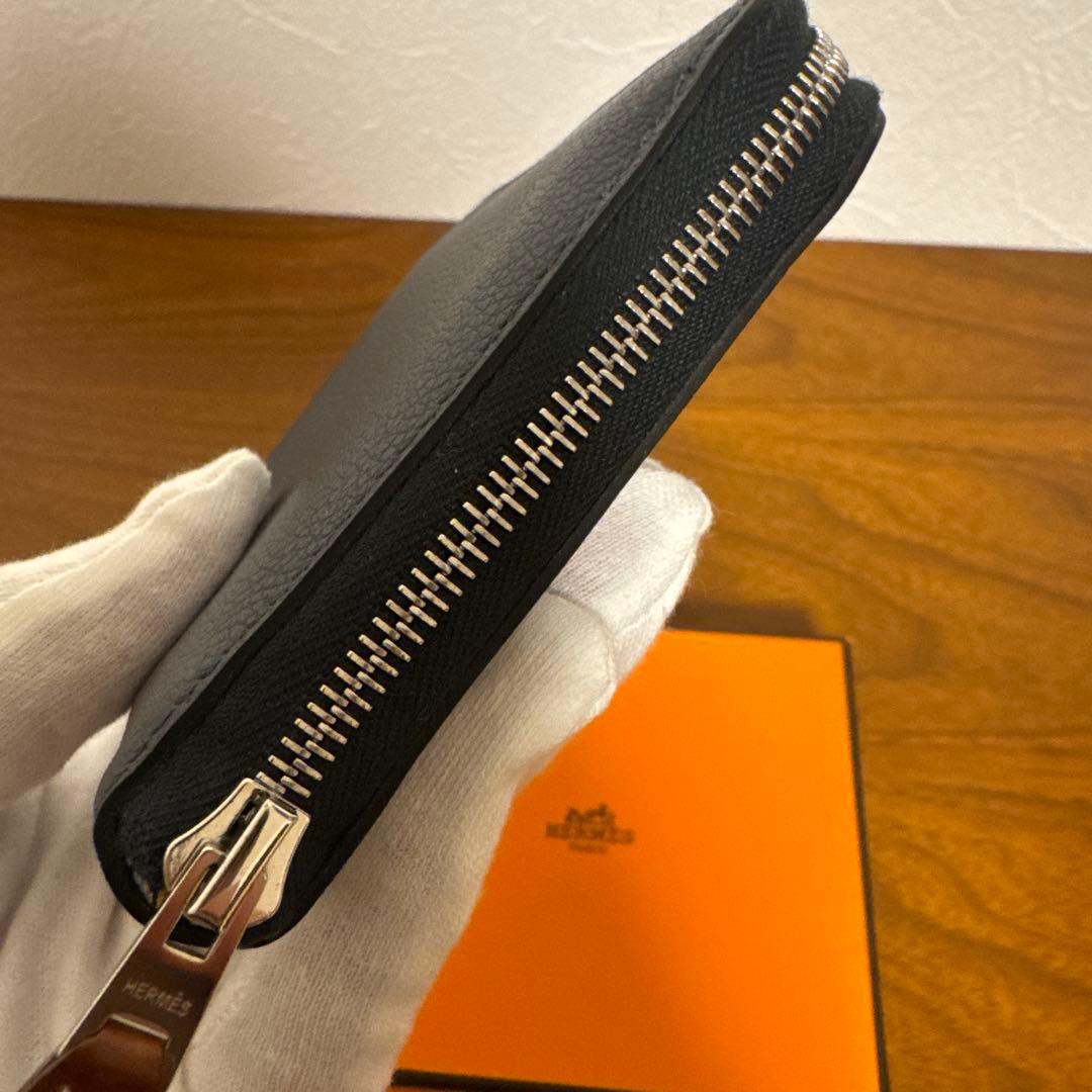 エルメス　シルクインコンパクト　キャバン　ノアール