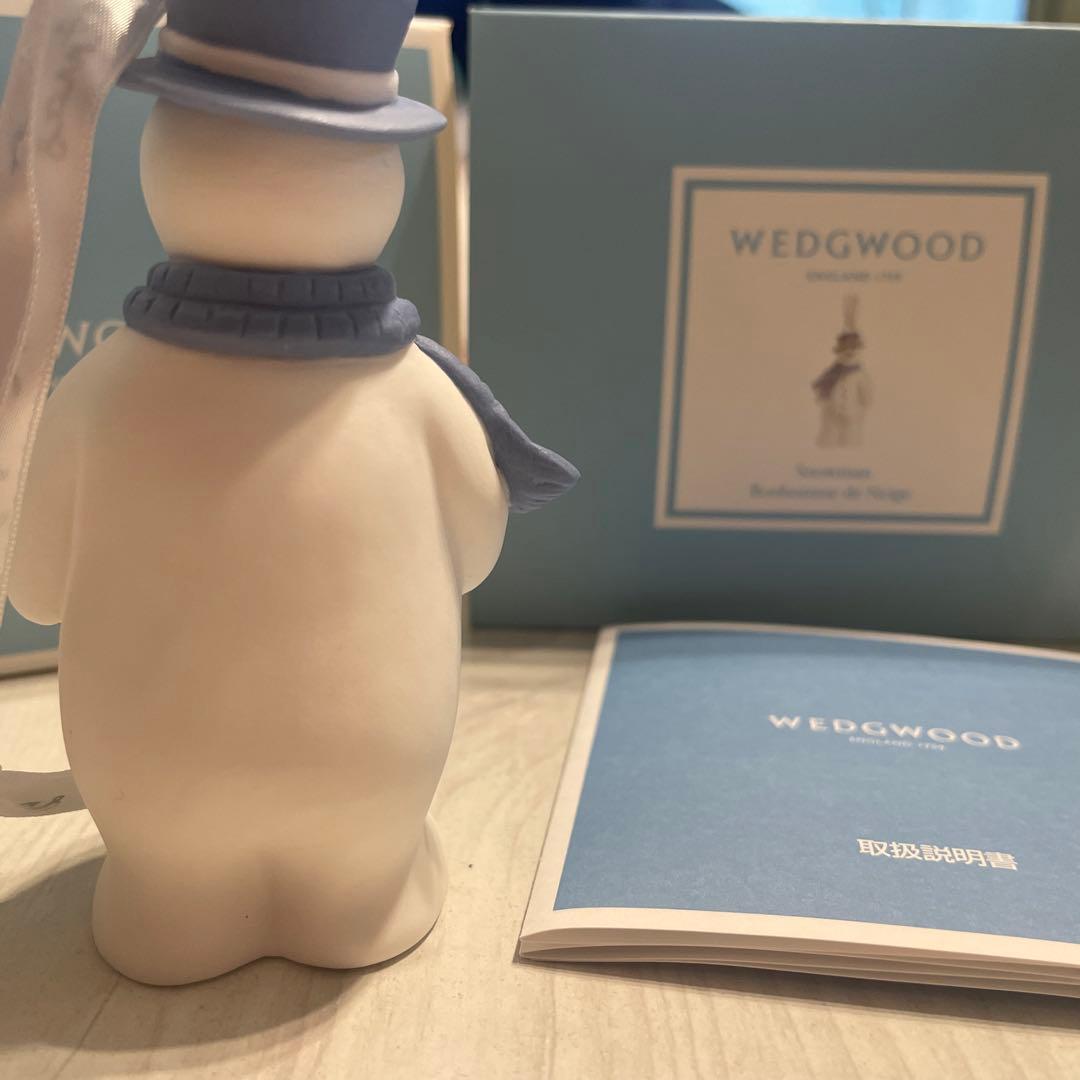 ウェッジウッド ホリデーオーナメントスノーマン