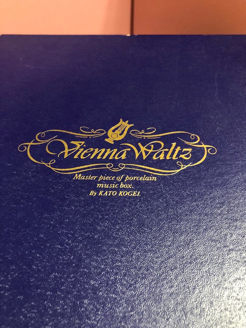 昭和レトロ　KATO 工芸　オルゴール　陶器人形　ビンテージ　日本製