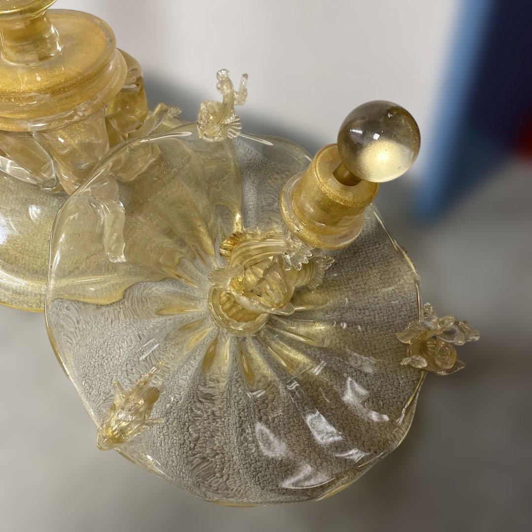 19世紀　ヴェネチア　コンポート　特大品　タトチ　東さ8-0107④