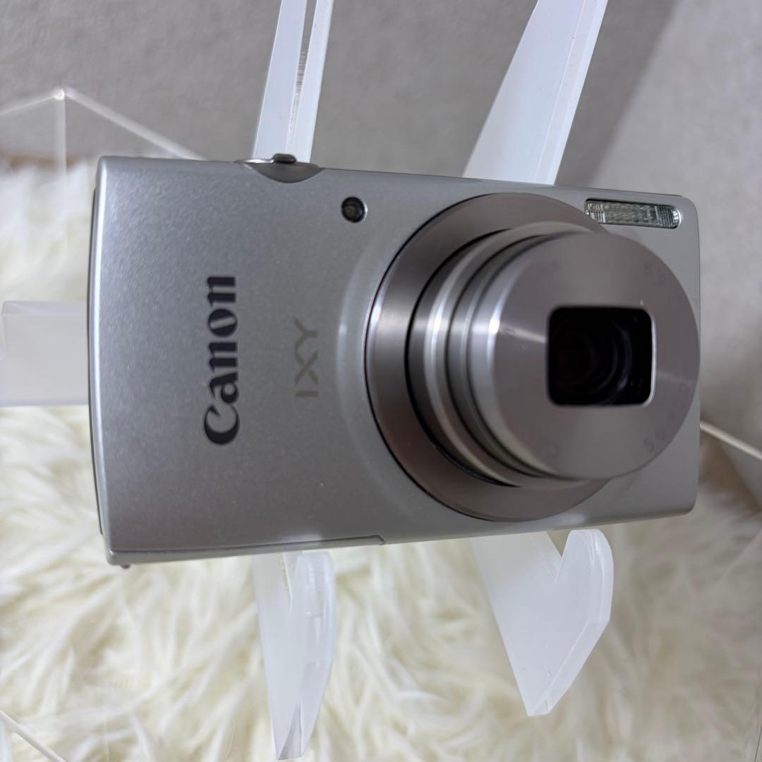 【美品】Canon キャノン IXY 180 シルバー デジカメ ③